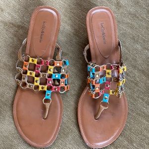 Kelly and Katie’s wedge sandals